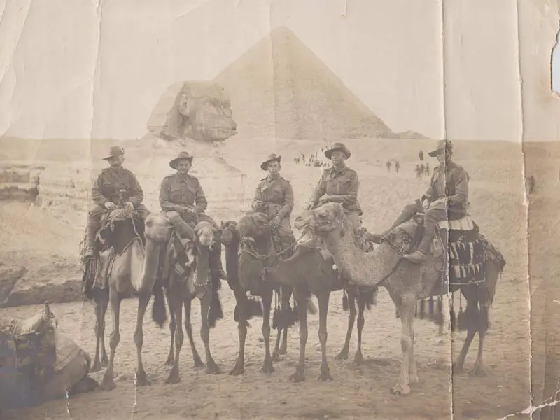 Before — ANZAC photograph