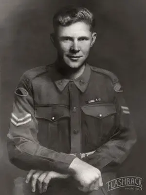 After — creased photo restored