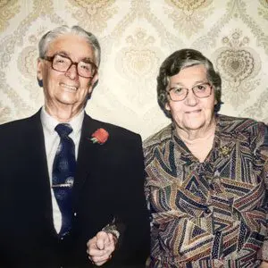 After — restored colour photo