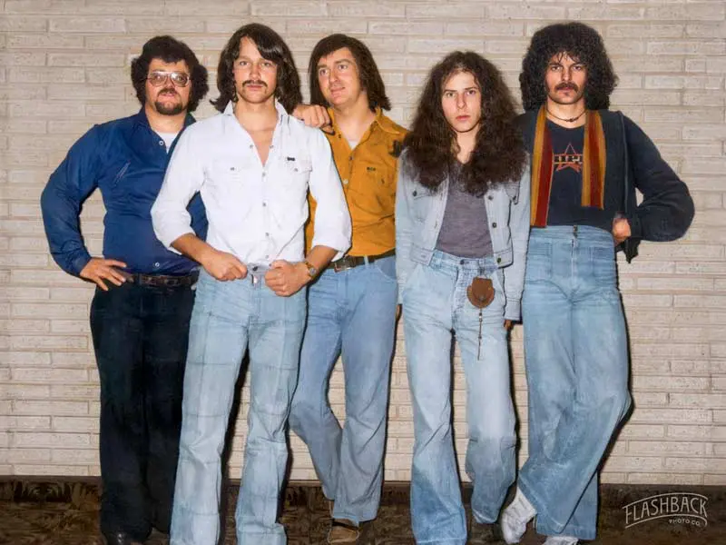 After — 1970s photo, colourised