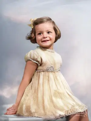 After — colourised