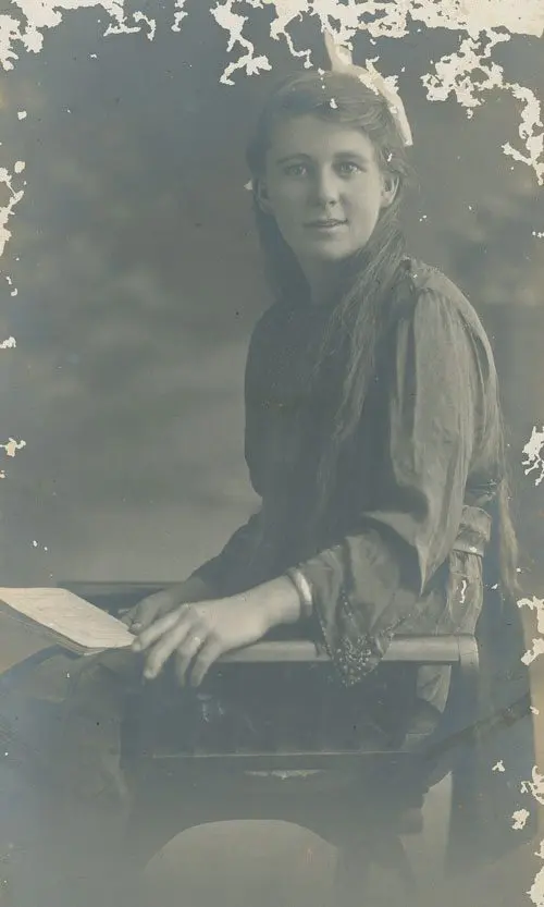 Before — portrait colourisation example 5
